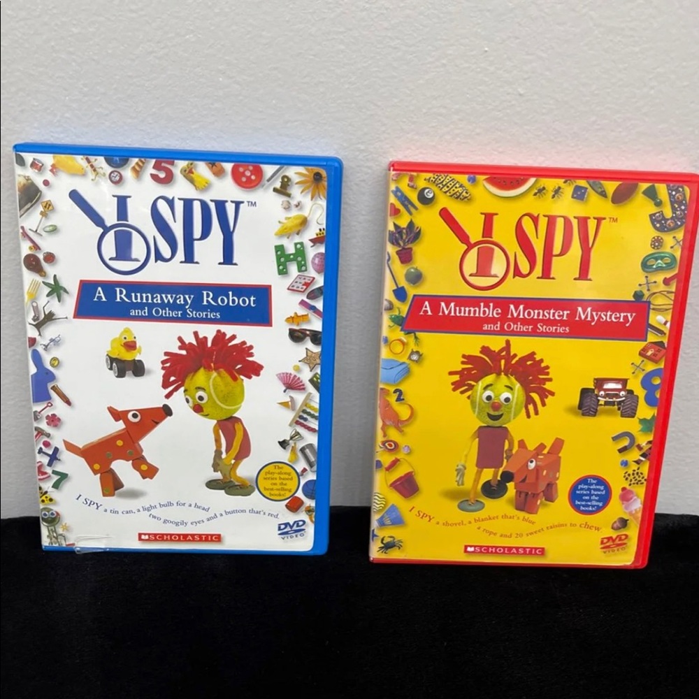 EUC “I Spy” DVD’s Set of 2